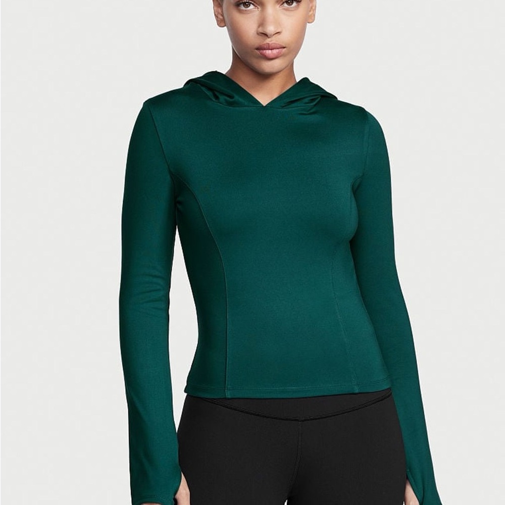 Victoria's Secret Teal Hooded Sweatshirt